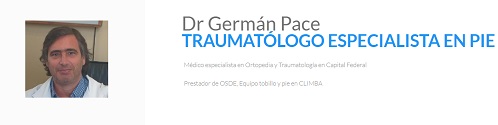 Dr German Pace Cirugia percutanea de pie